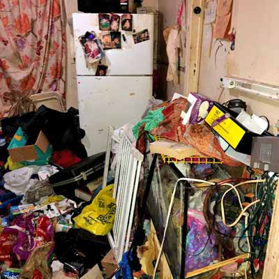 Hoarding Cleanout Services Before Image
